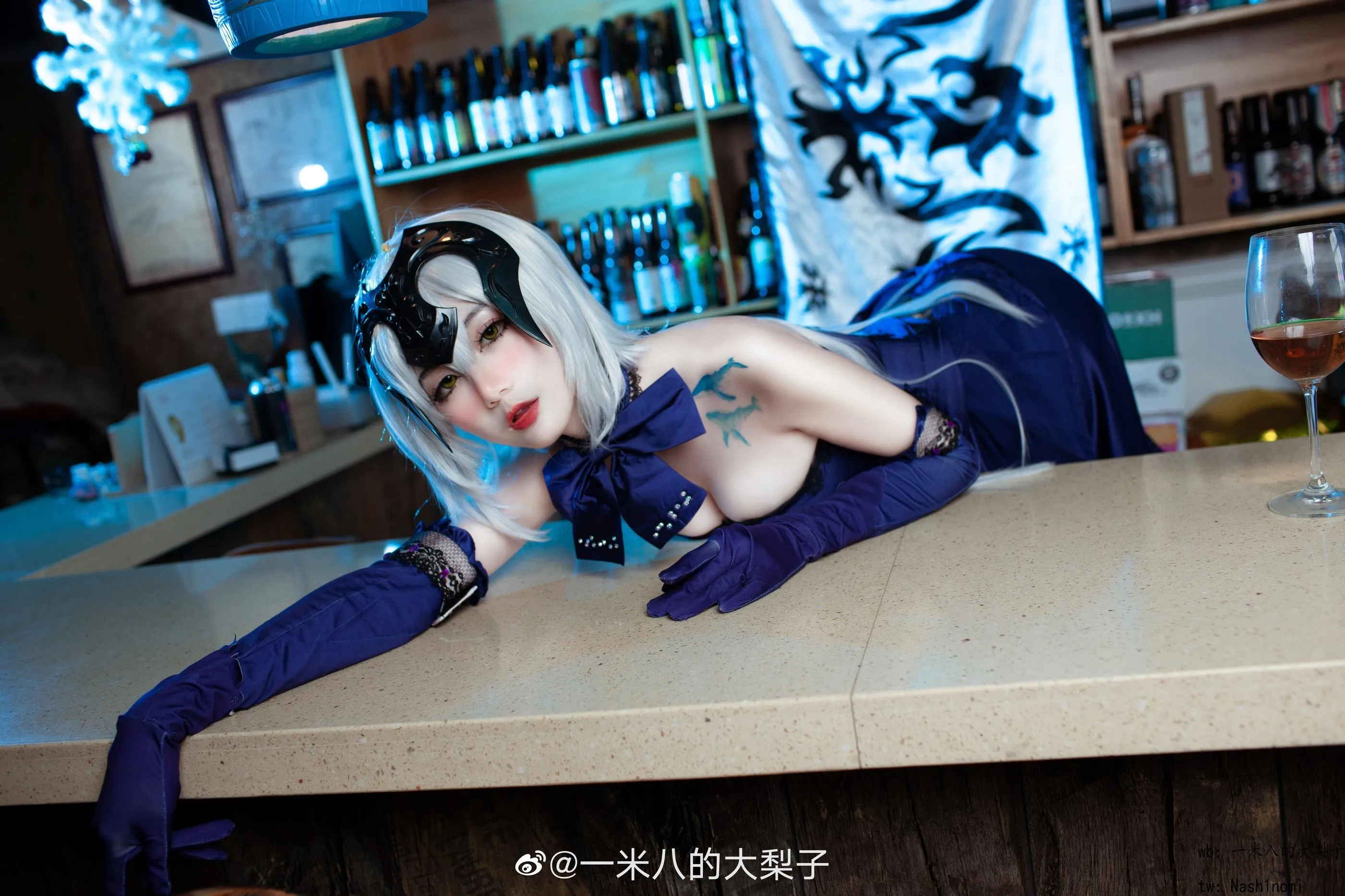 一米八的大梨子 – NO.003 黑贞·晚餐 [9P]插图7
